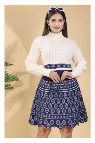 GIRLS WOOLLEN LONG TOP