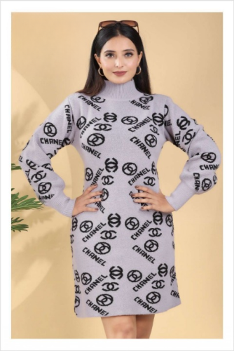 GIRLS WOOLLEN LONG TOP