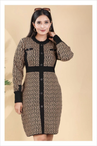 GIRLS WOOLLEN LONG TOP