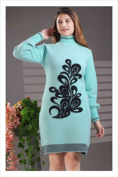 GIRLS WOOLLEN LONG TOP