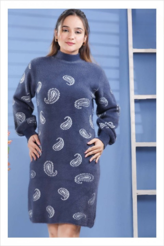 GIRLS WOOLLEN LONG TOP