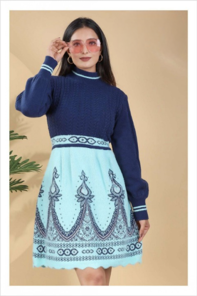 GIRLS WOOLLEN LONG TOP