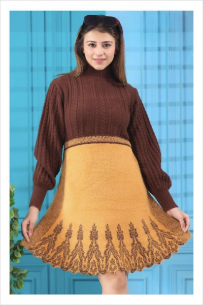 GIRLS WOOLLEN LONG TOP