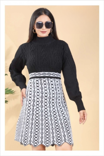 GIRLS WOOLLEN LONG TOP