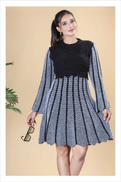 GIRLS WOOLLEN LONG TOP