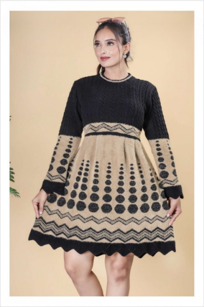 GIRLS WOOLLEN LONG TOP