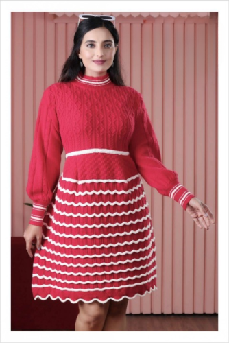 GIRLS WOOLLEN LONG TOP