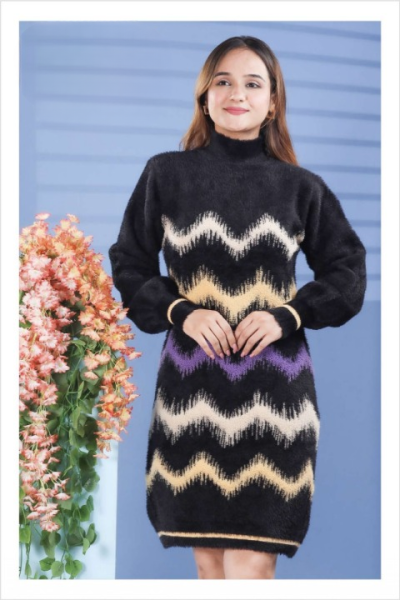 GIRLS WOOLLEN LONG TOP