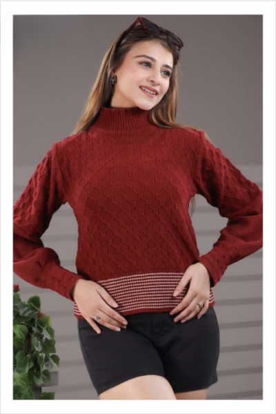 GIRLS WOOLLEN TOP