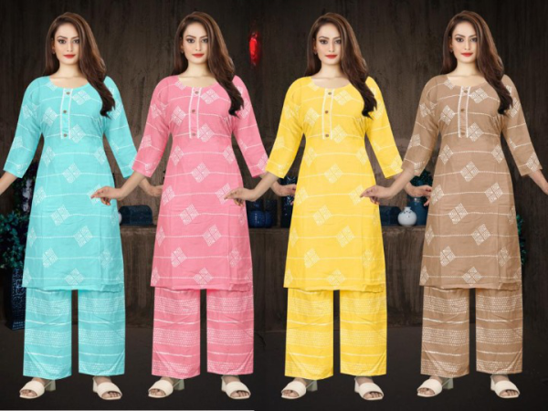 KURTI PLAZO SET