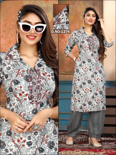 KURTI PLAZO SET