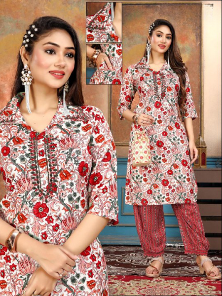 KURTI PLAZO SET