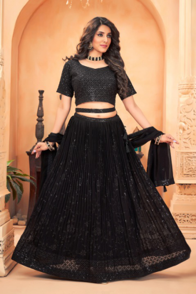 FANCY GOWN CROP STYLE