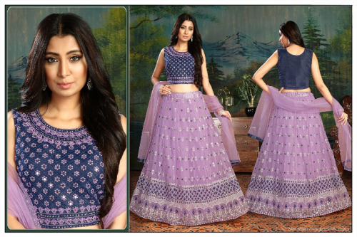 FANCY GOWN CROP STYLE