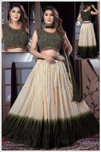 FANCY GOWN CROP STYLE