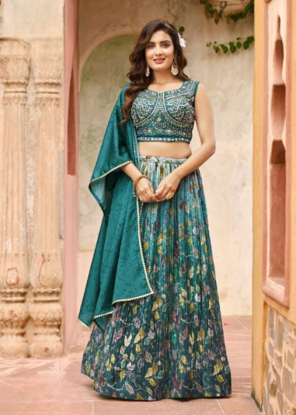 FANCY GOWN CROP STYLE