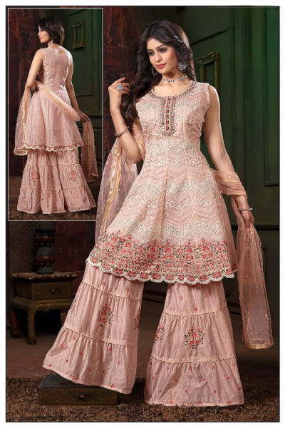 FANCY GOWN SHARARA STYLE