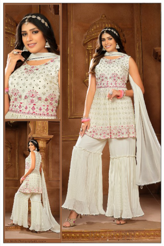 FANCY GOWN SHARARA STYLE