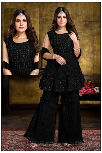 FANCY GOWN SHARARA STYLE