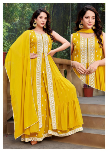 FANCY GOWN SHARARA STYLE