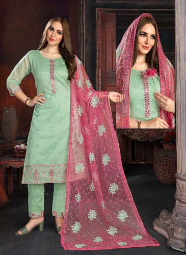 FANCY GOWN PANT STYLE