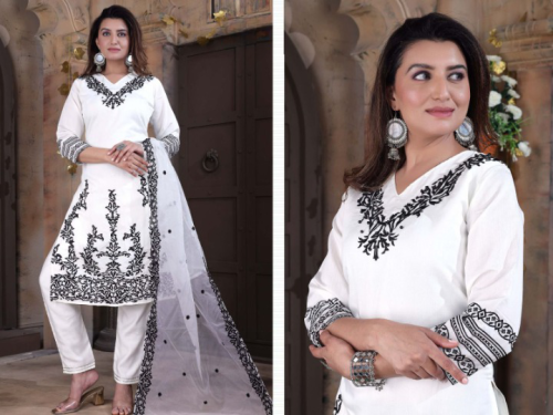 FANCY GOWN PANT STYLE