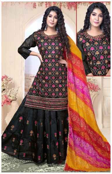 FANCY GOWN GHAGRI STYLE