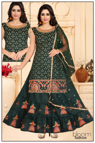 FANCY GOWN GHAGRI STYLE