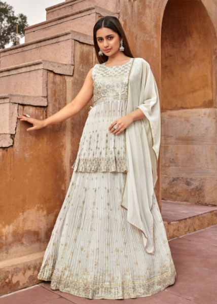 FANCY GOWN GHAGRI STYLE