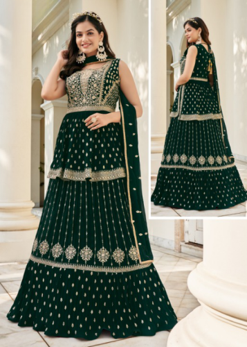 FANCY GOWN GHAGRI STYLE