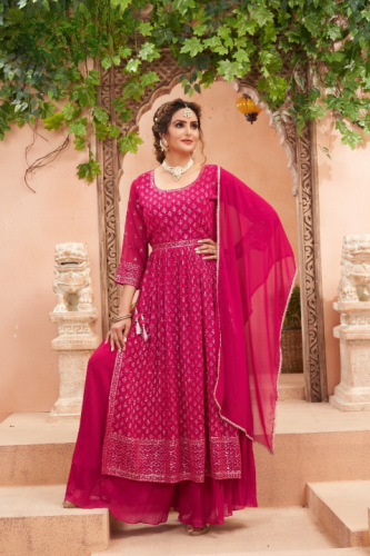 FANCY GOWN PLAZO STYLE