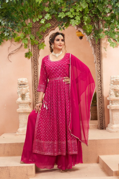 FANCY GOWN PLAZO STYLE