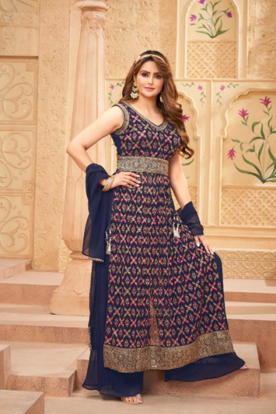 FANCY GOWN PLAZO STYLE