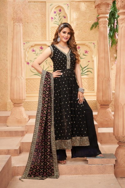 FANCY GOWN PLAZO STYLE