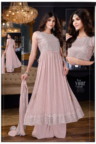 FANCY GOWN PLAZO STYLE