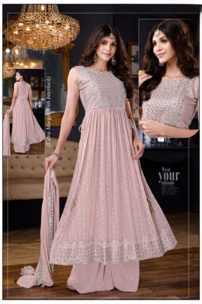 FANCY GOWN PLAZO STYLE