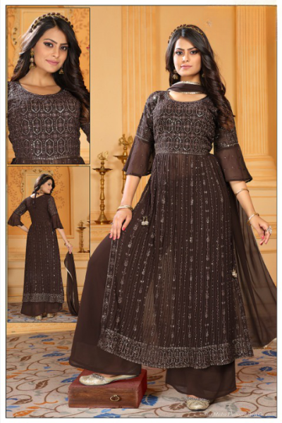 FANCY GOWN PLAZO STYLE