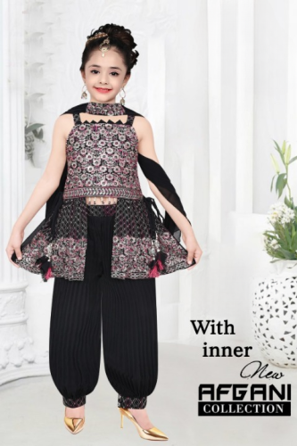 GIRLS AFGHANI DRESS