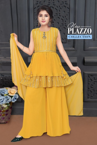 GIRLS PLAZO DRESS