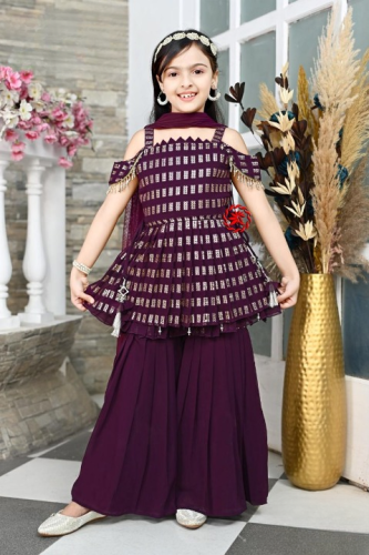 GIRLS PLAZO DRESS