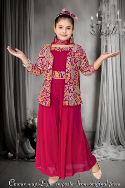GIRLS PLAZO DRESS