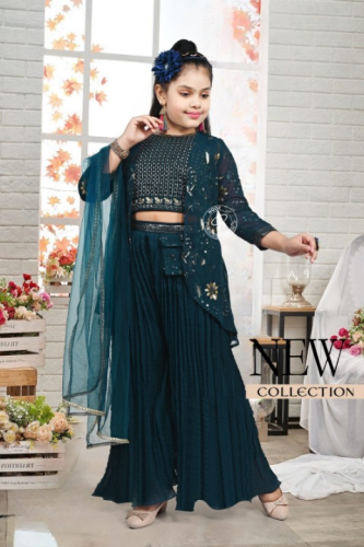 GIRLS SHARARA DRESS